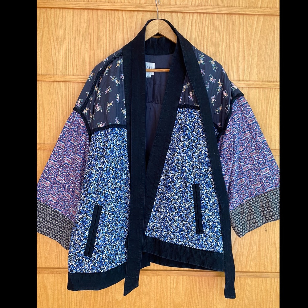 GAP Quilted Kimono Jacket, L